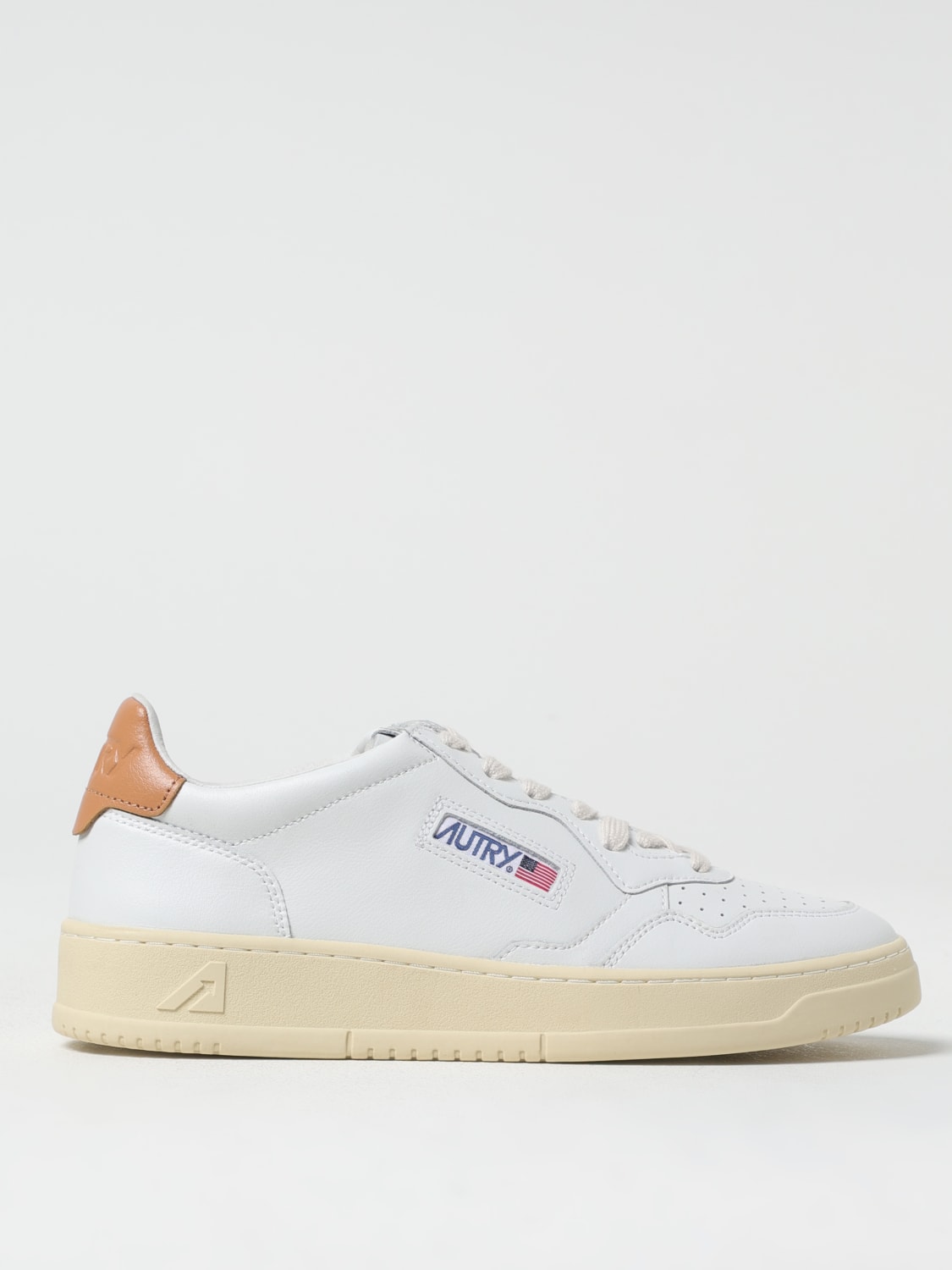 AUTRY SNEAKERS: Sneakers Medalist Autry in pelle, Bianco - Img 1