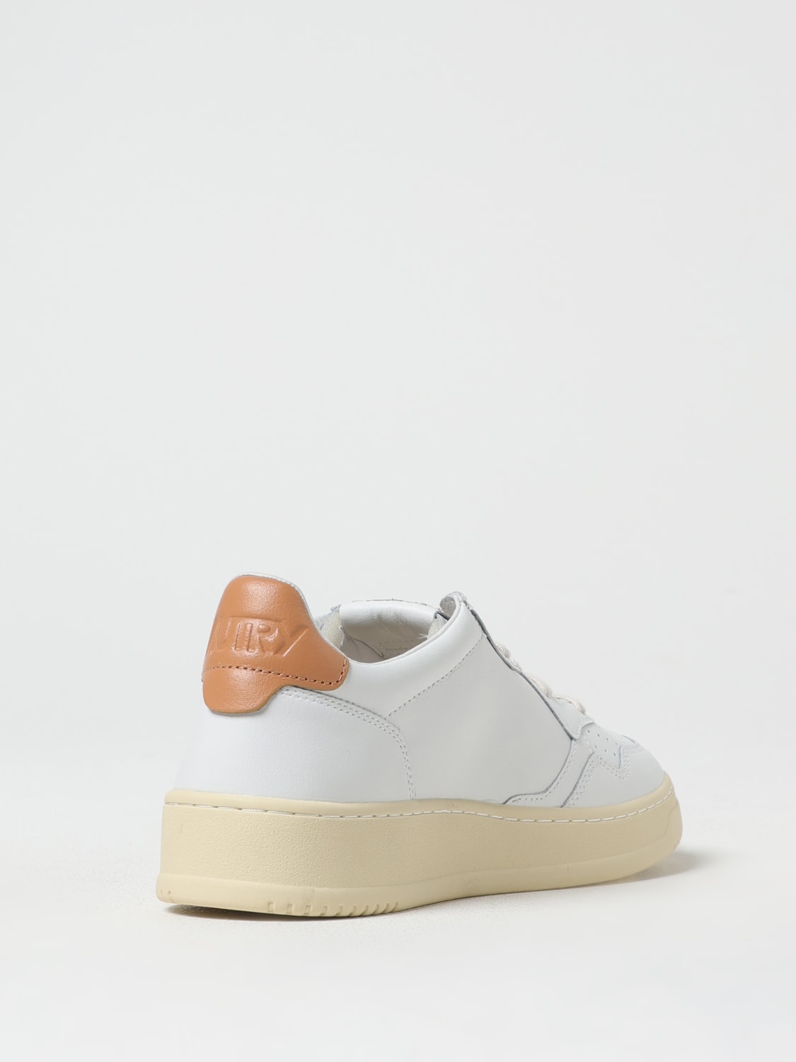 AUTRY SNEAKERS: Sneakers Medalist Autry in pelle, Bianco - Img 3