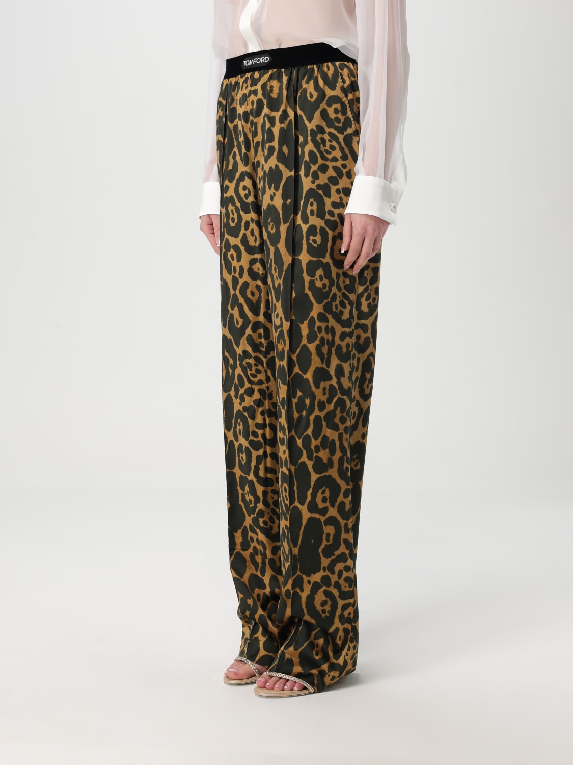 パンツ TOM FORD Woman Pants Brown PAW397FAP225 KB359 TOM FORD: Pants woman - Brown | Tom Ford pants PAW397FAP225