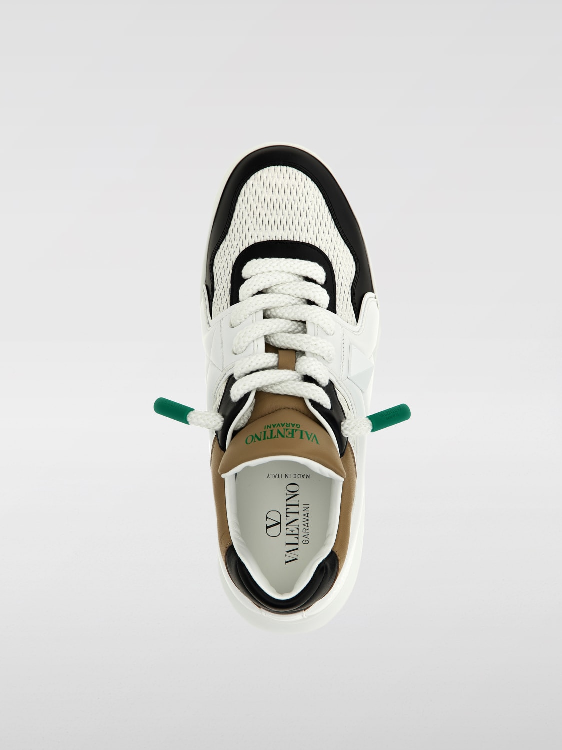 VALENTINO｜SNEAKERS (6Y0S0G37 IFF KFN / 6Y2S0G37 IFF KFN Buy Valentino One Stud XL Low 'Toile Iconographe - Natural