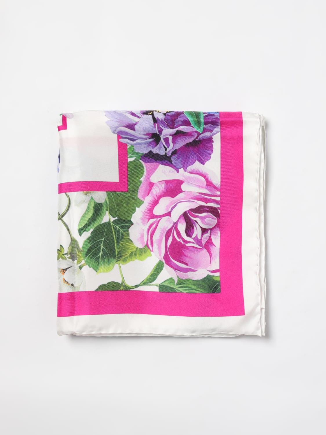 スカーフ DOLCE & GABBANA Woman Neck scarf Pink FN090RGDCUI HF5IY DOLCE & GABBANA: Scarf woman - Multicolor | Dolce & Gabbana