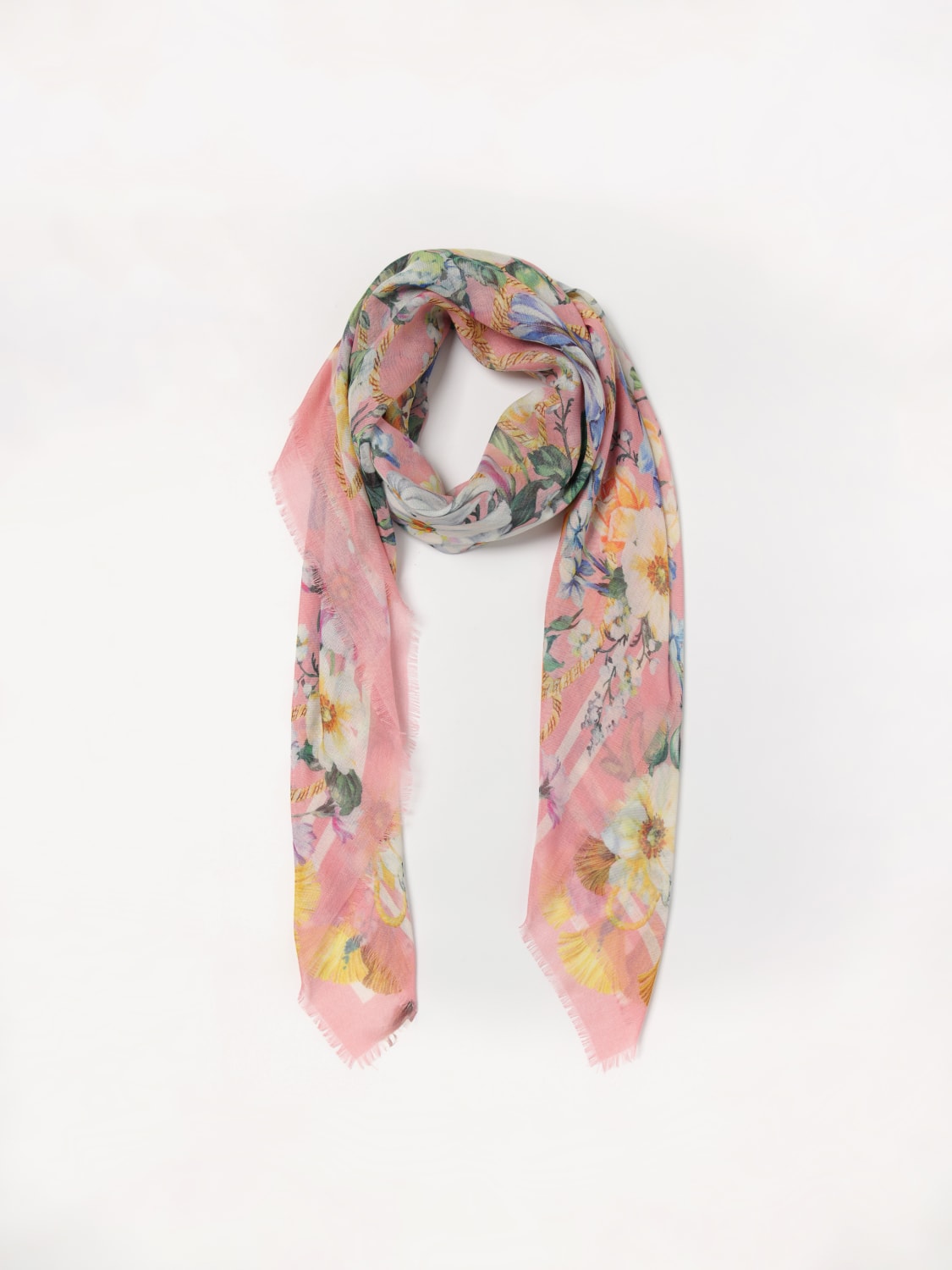 スカーフ DOLCE & GABBANA Woman Scarf Pink FS209AGDCUS HH5JC DOLCE & GABBANA: Scarf woman - Pink | Dolce & Gabbana scarf