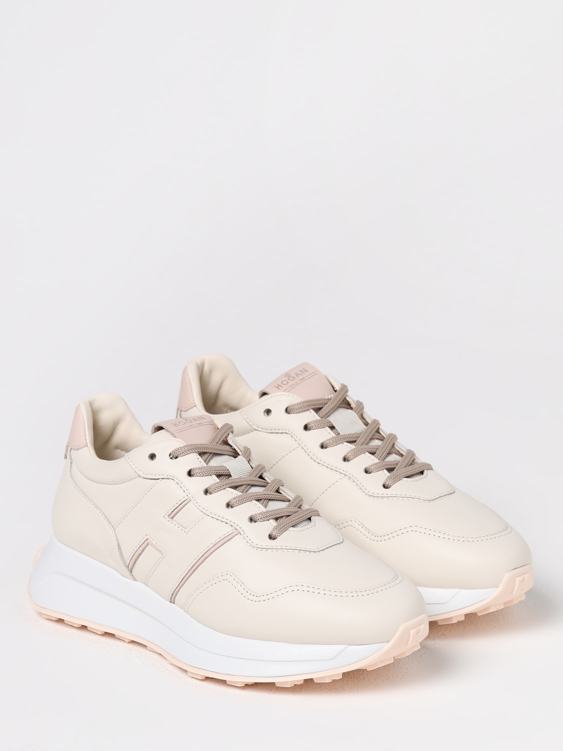 スニーカー HOGAN Woman Sneakers White HXW6410EH41QZB 0GAS HOGAN: Oxford shoes woman - White | Hogan sneakers