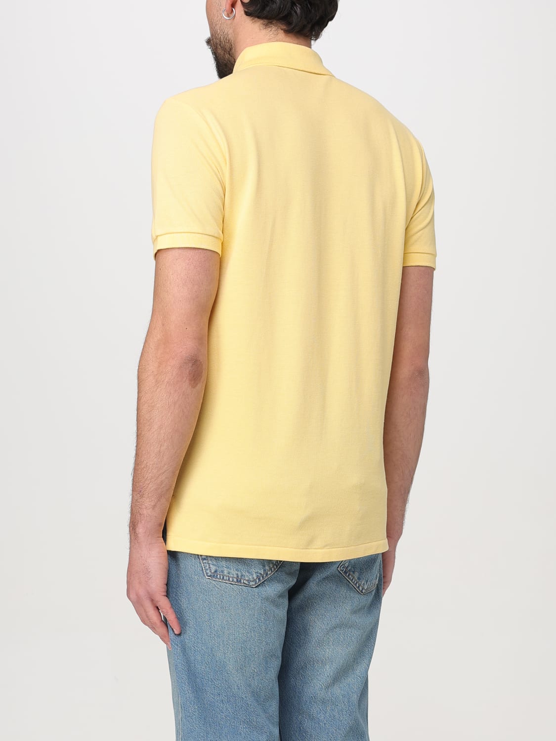 POLO RALPH LAUREN POLO SHIRT: Polo shirt men Polo Ralph Lauren, Yellow - Img 2