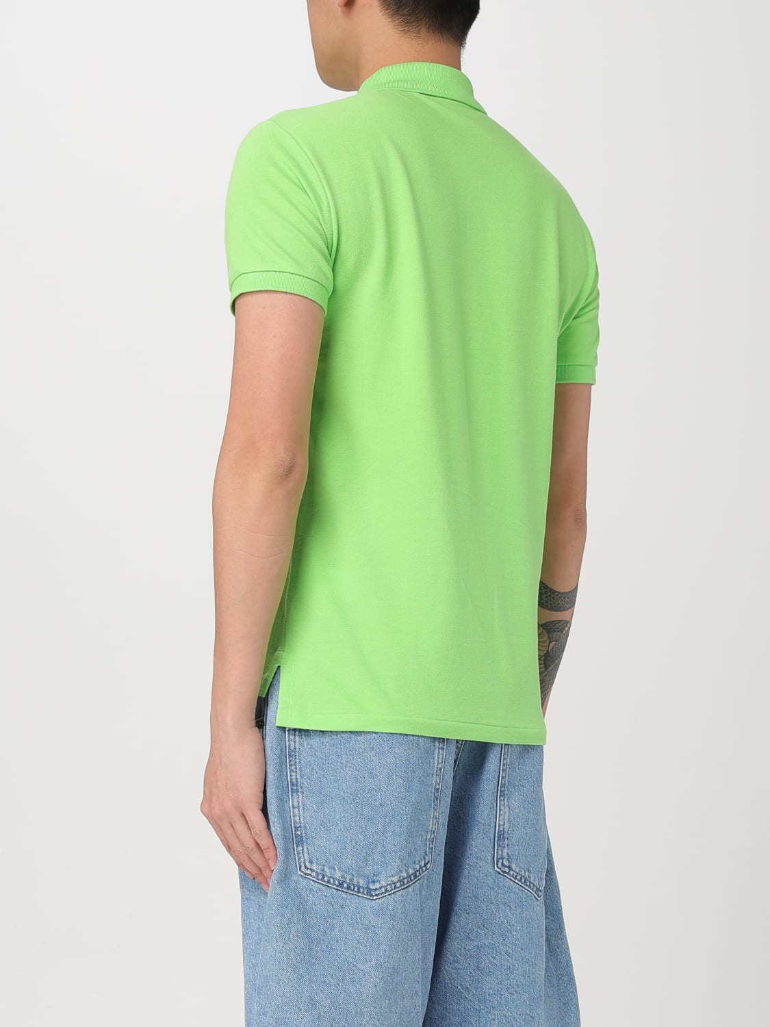 POLO RALPH LAUREN POLO SHIRT: Polo shirt men Polo Ralph Lauren, Green - Img 2