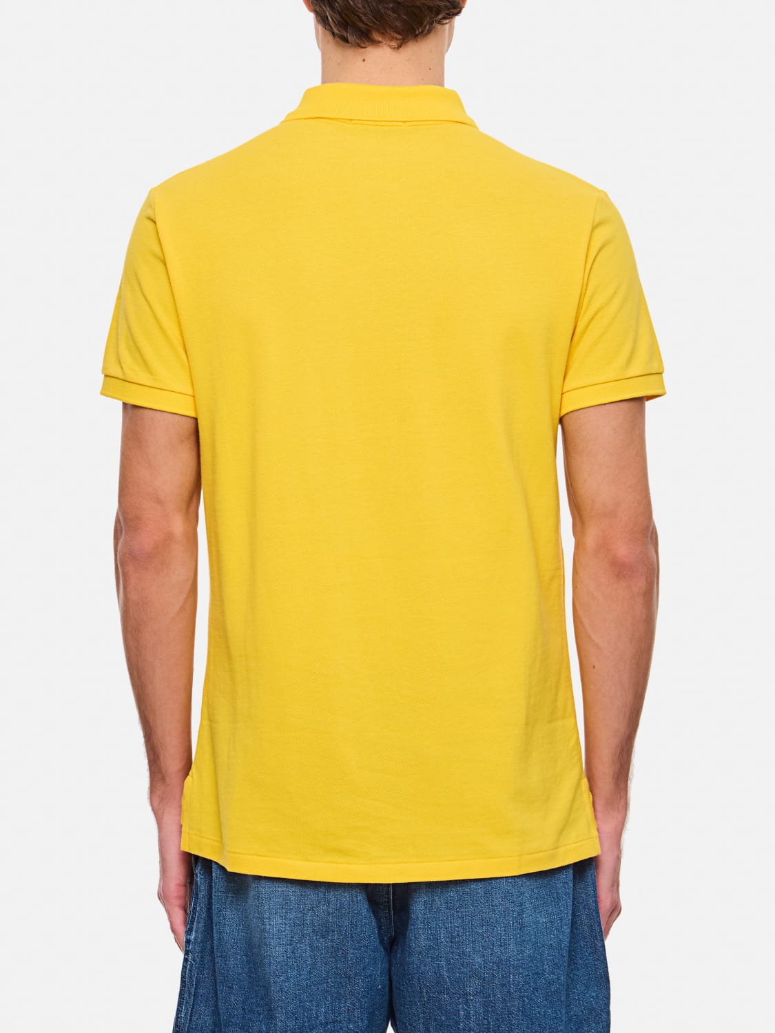 POLO RALPH LAUREN POLO SHIRT: Polo shirt men Polo Ralph Lauren, Blush Pink - Img 3