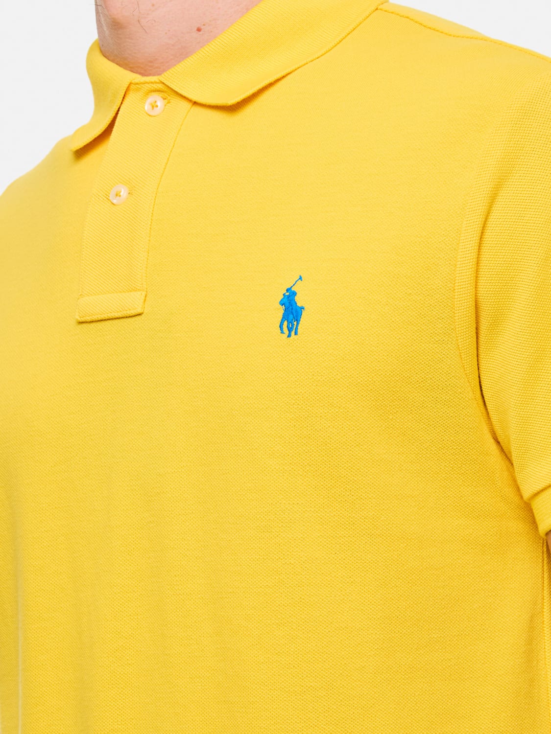 POLO RALPH LAUREN POLO SHIRT: Polo shirt men Polo Ralph Lauren, Blush Pink - Img 4