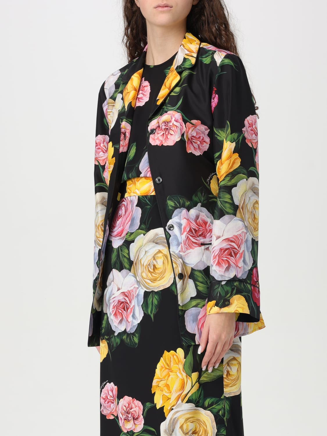 DOLCE & GABBANA CHEMISE: Top femme Dolce & Gabbana, Multicolore - Img 4