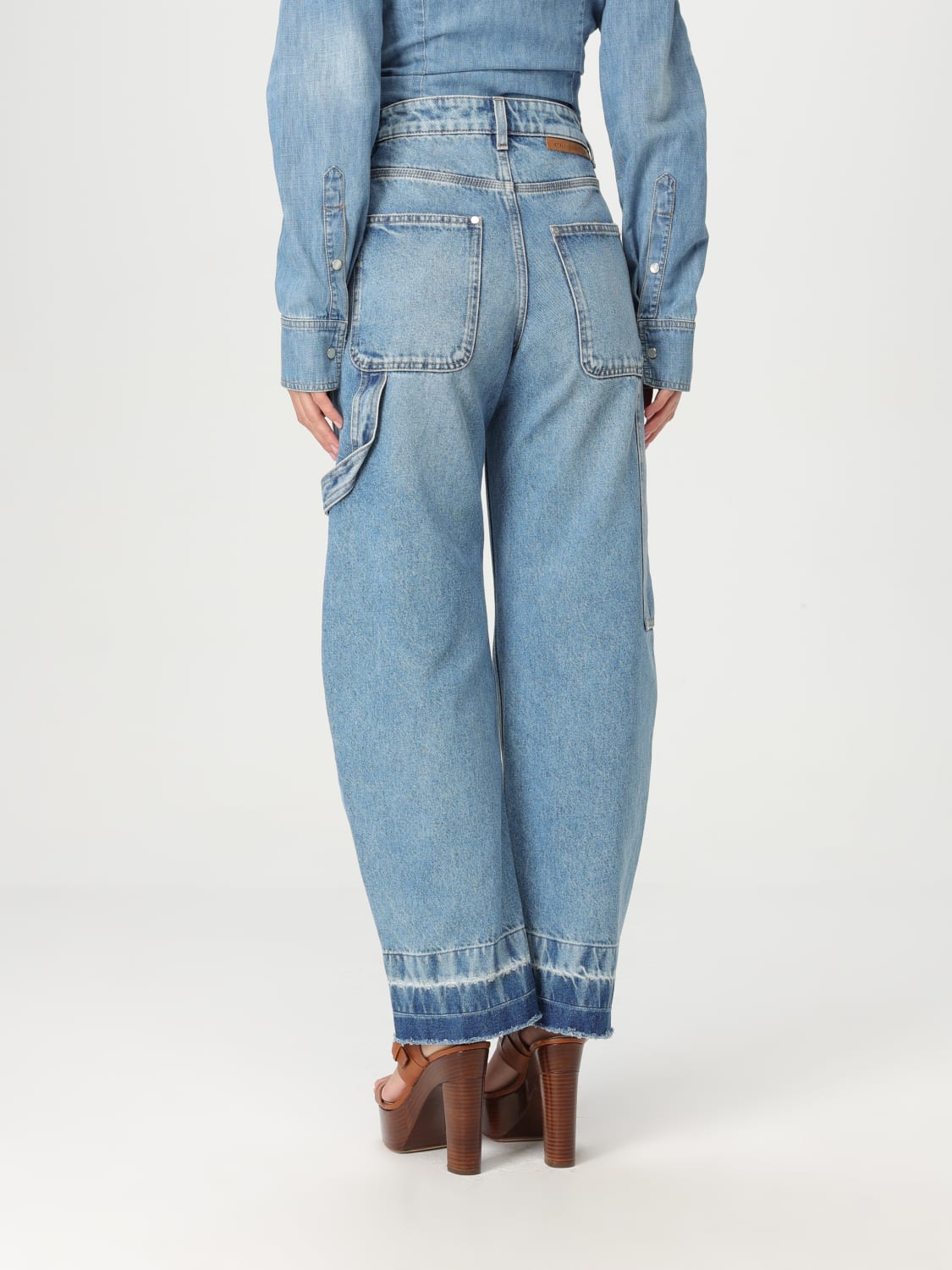 STELLA MCCARTNEY JEANS: Jeans woman Stella McCartney, Blue - Img 3