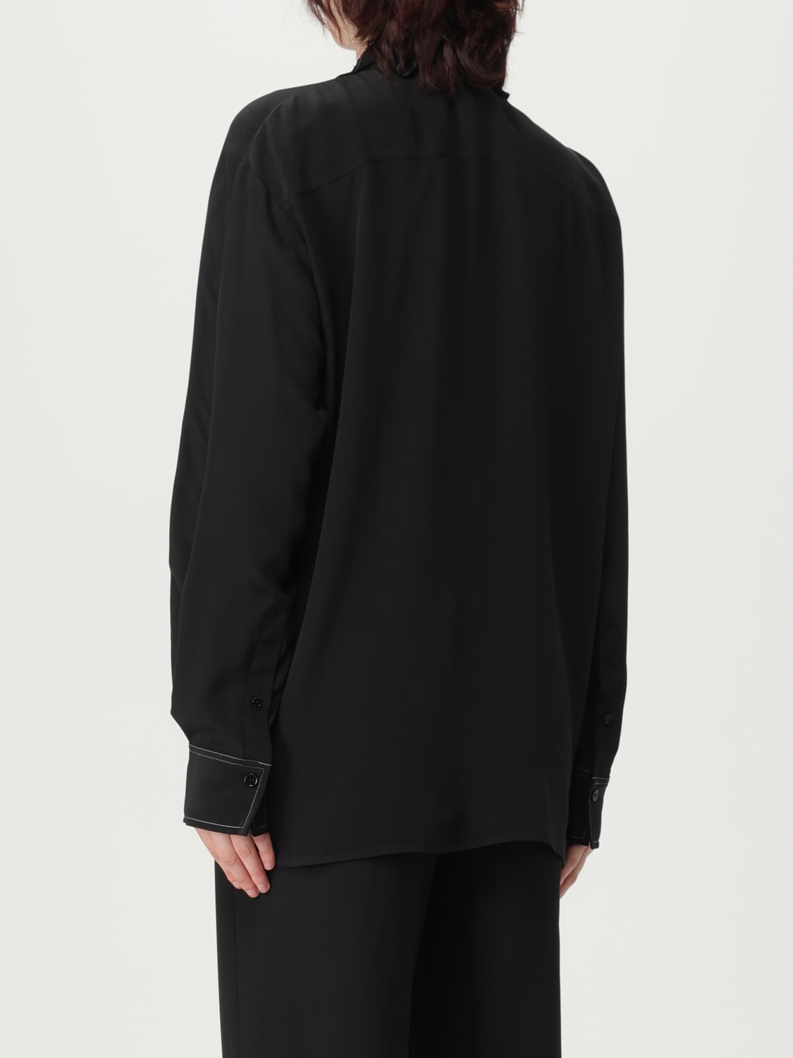VICTORIA VICTORIA BECKHAM: Shirt woman - Black | Victoria
