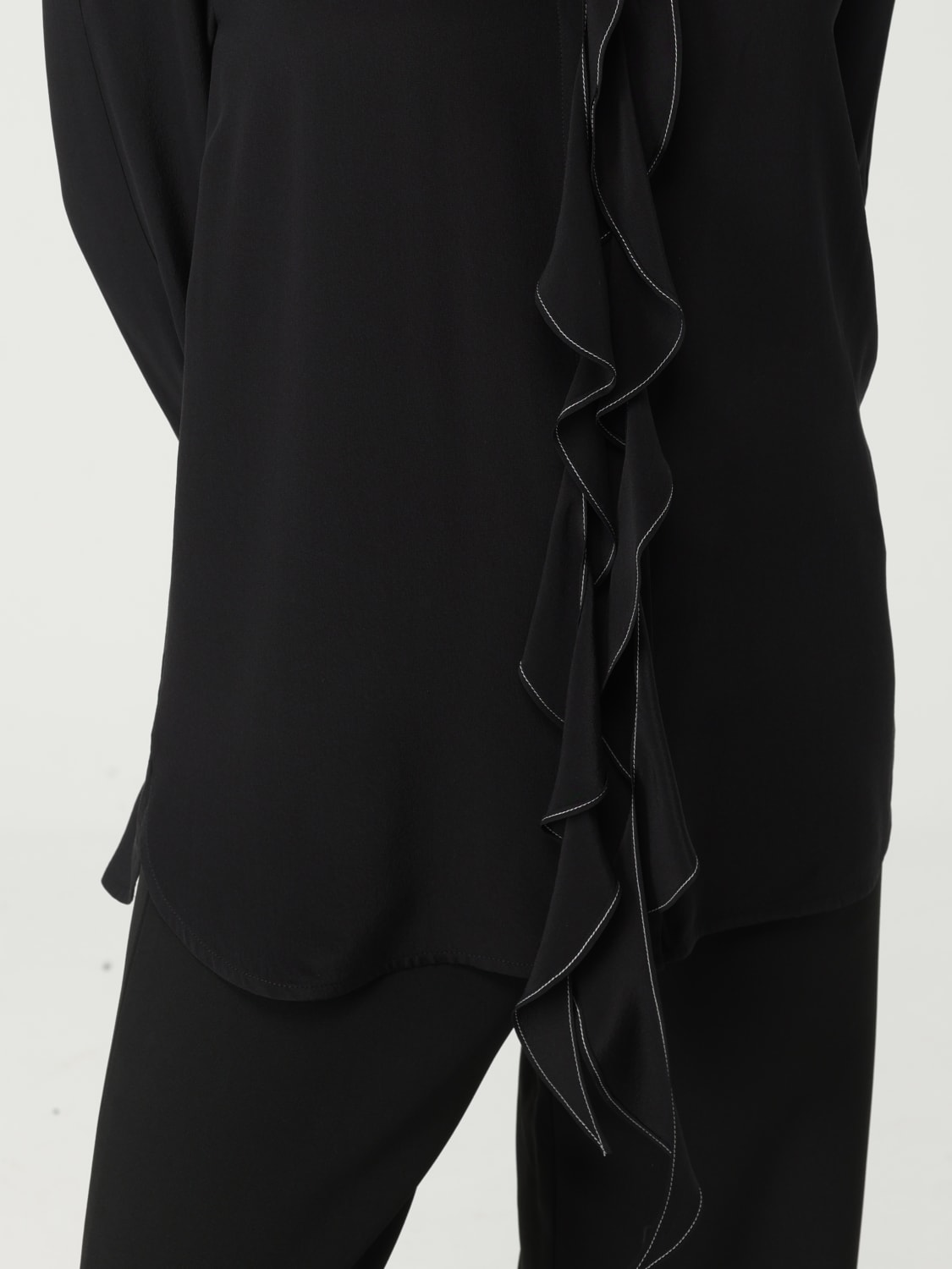 VICTORIA VICTORIA BECKHAM: Shirt woman - Black | Victoria