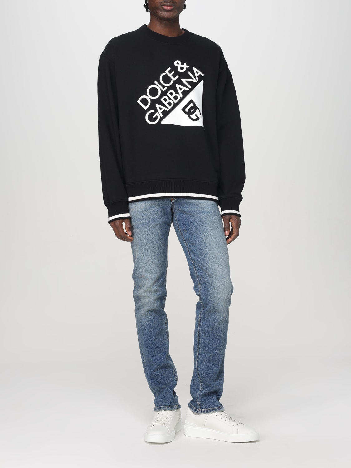 DOLCE & GABBANA: Sweatshirt men - Black | Dolce & Gabbana