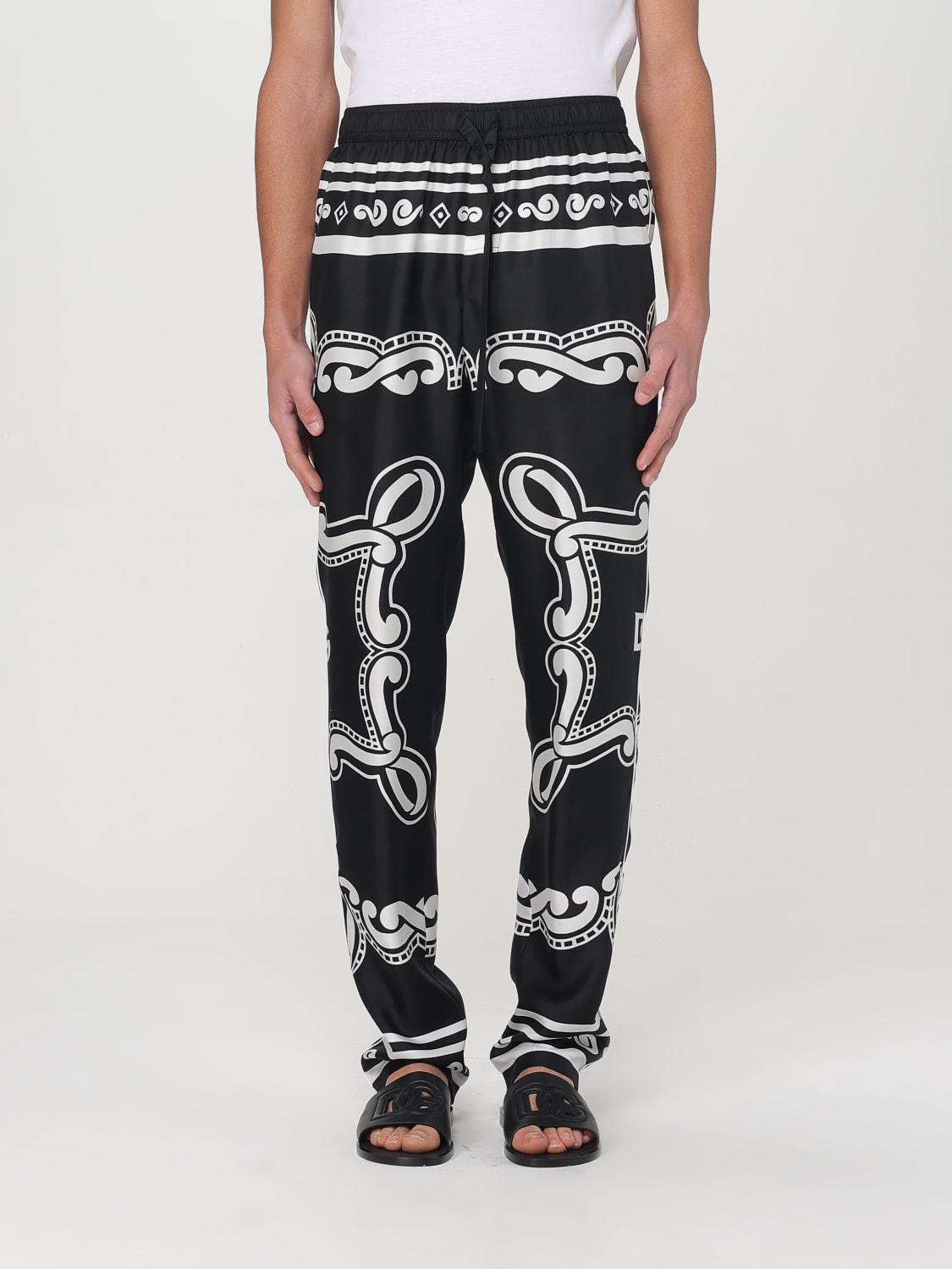 DOLCE & GABBANA HOSE: Hose herren Dolce & Gabbana, Weiß - Img 1