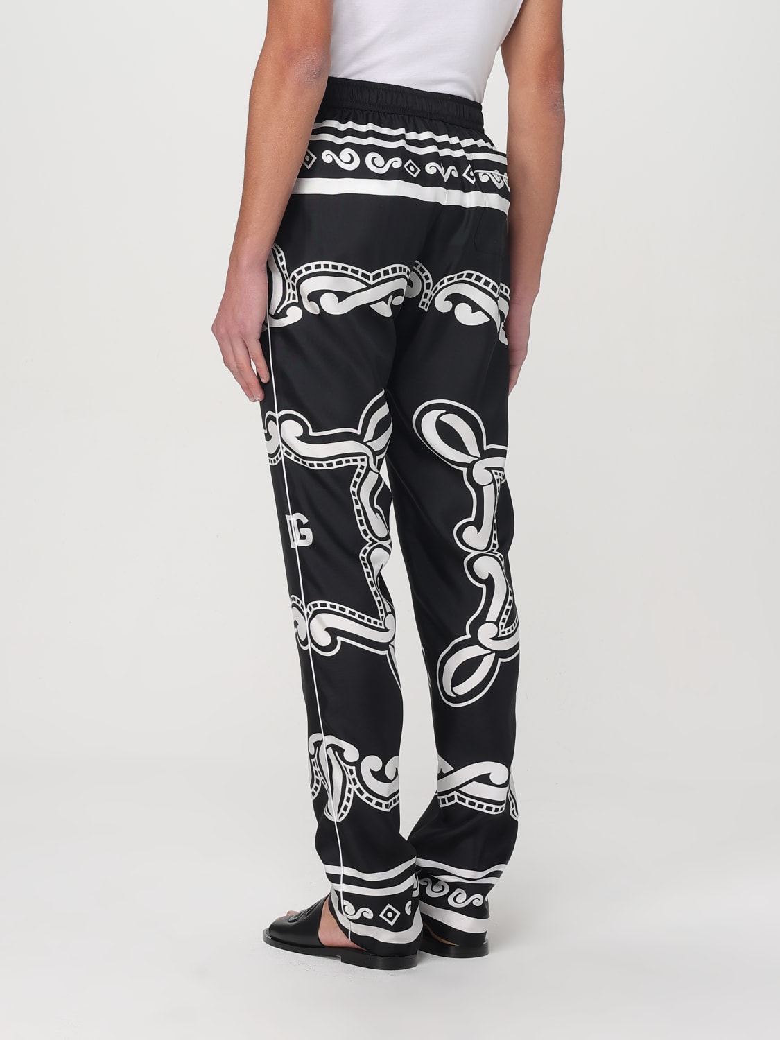 DOLCE & GABBANA HOSE: Hose herren Dolce & Gabbana, Weiß - Img 3