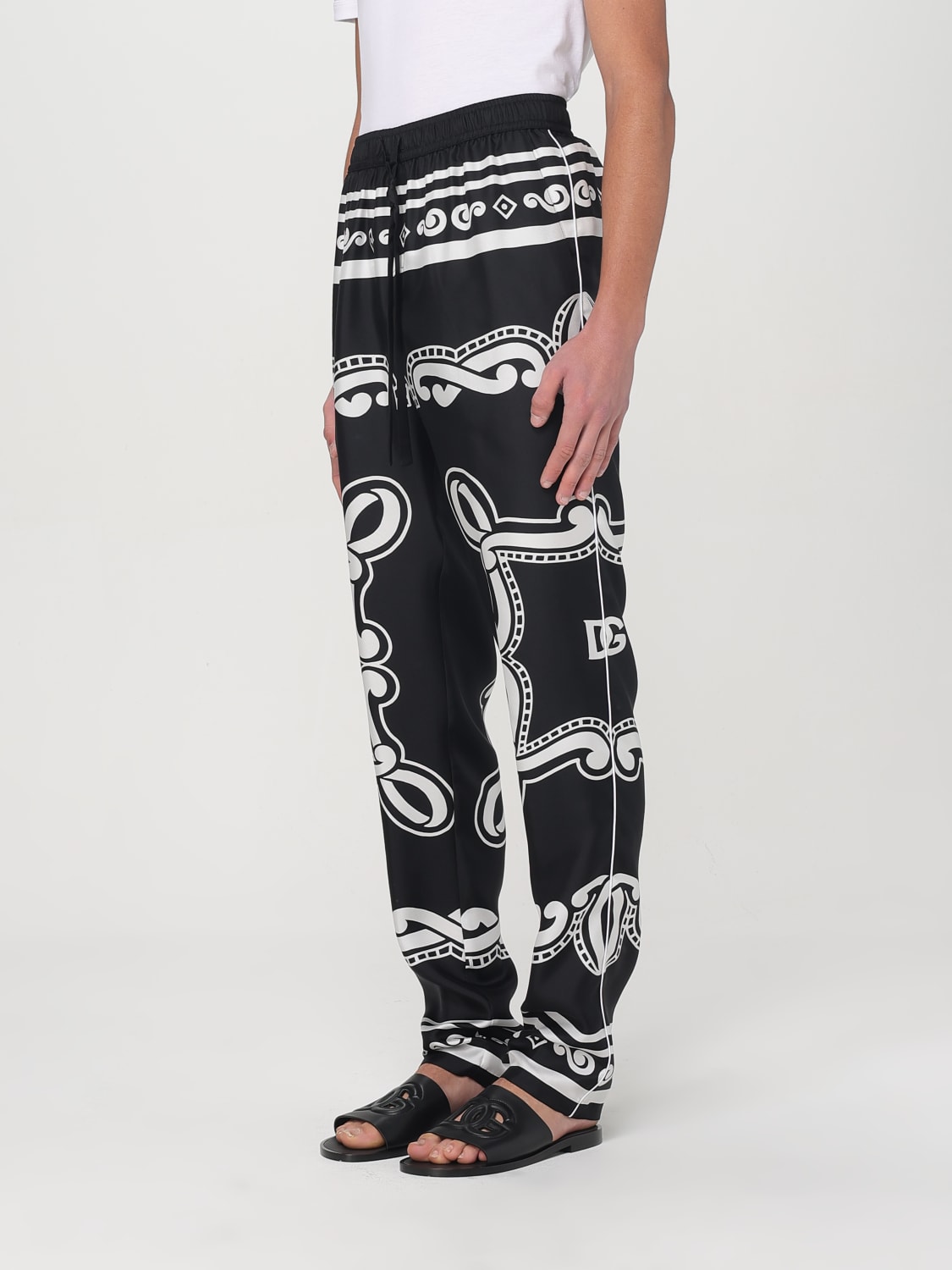 DOLCE & GABBANA HOSE: Hose herren Dolce & Gabbana, Weiß - Img 4