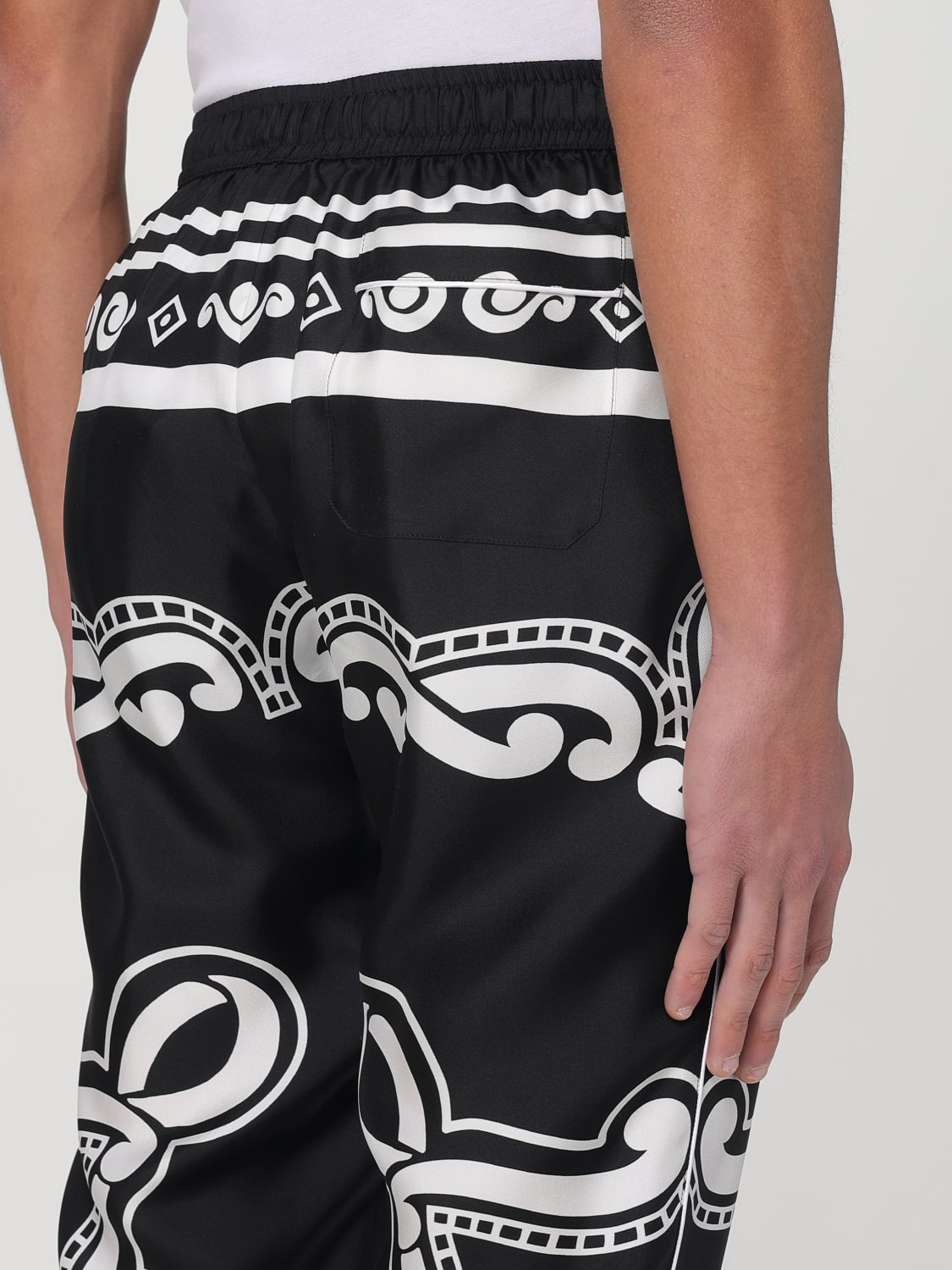 DOLCE & GABBANA HOSE: Hose herren Dolce & Gabbana, Weiß - Img 5