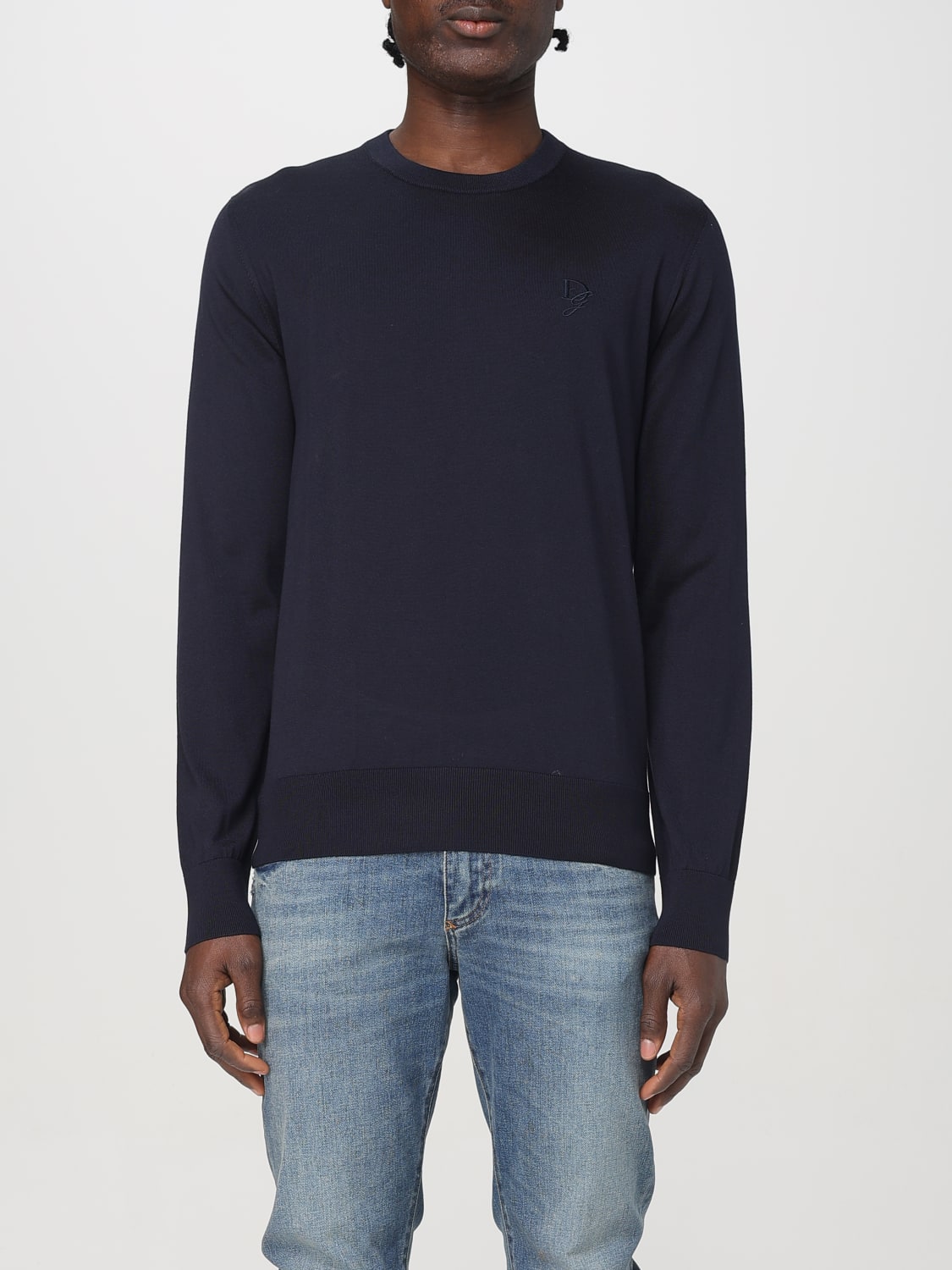 DOLCE & GABBANA SWEATER: Cardigan men Dolce & Gabbana, Blue - Img 1