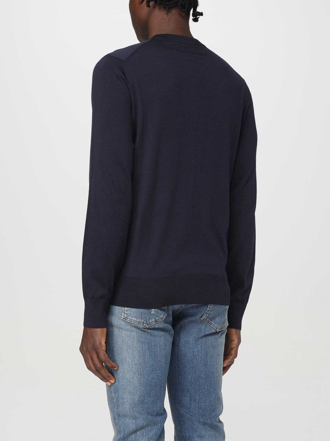 DOLCE & GABBANA SWEATER: Cardigan men Dolce & Gabbana, Blue - Img 3