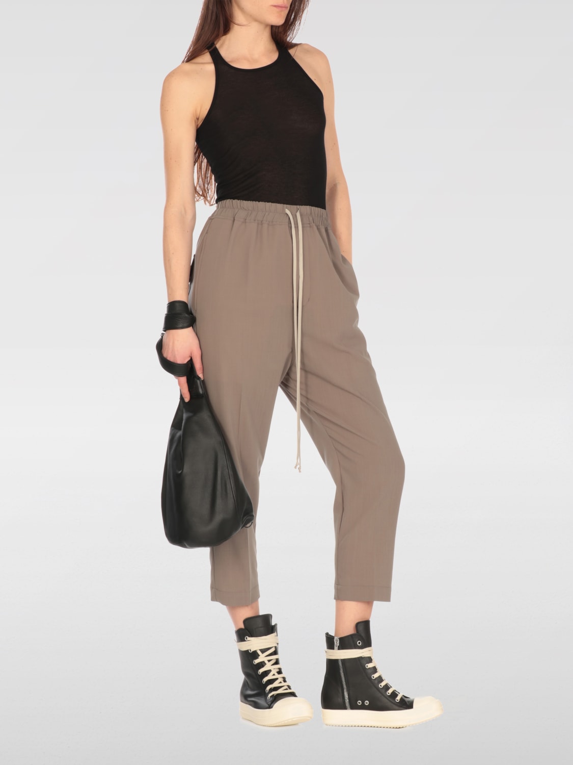 RICK OWENS TOP: Top woman Rick Owens, Black - Img 2
