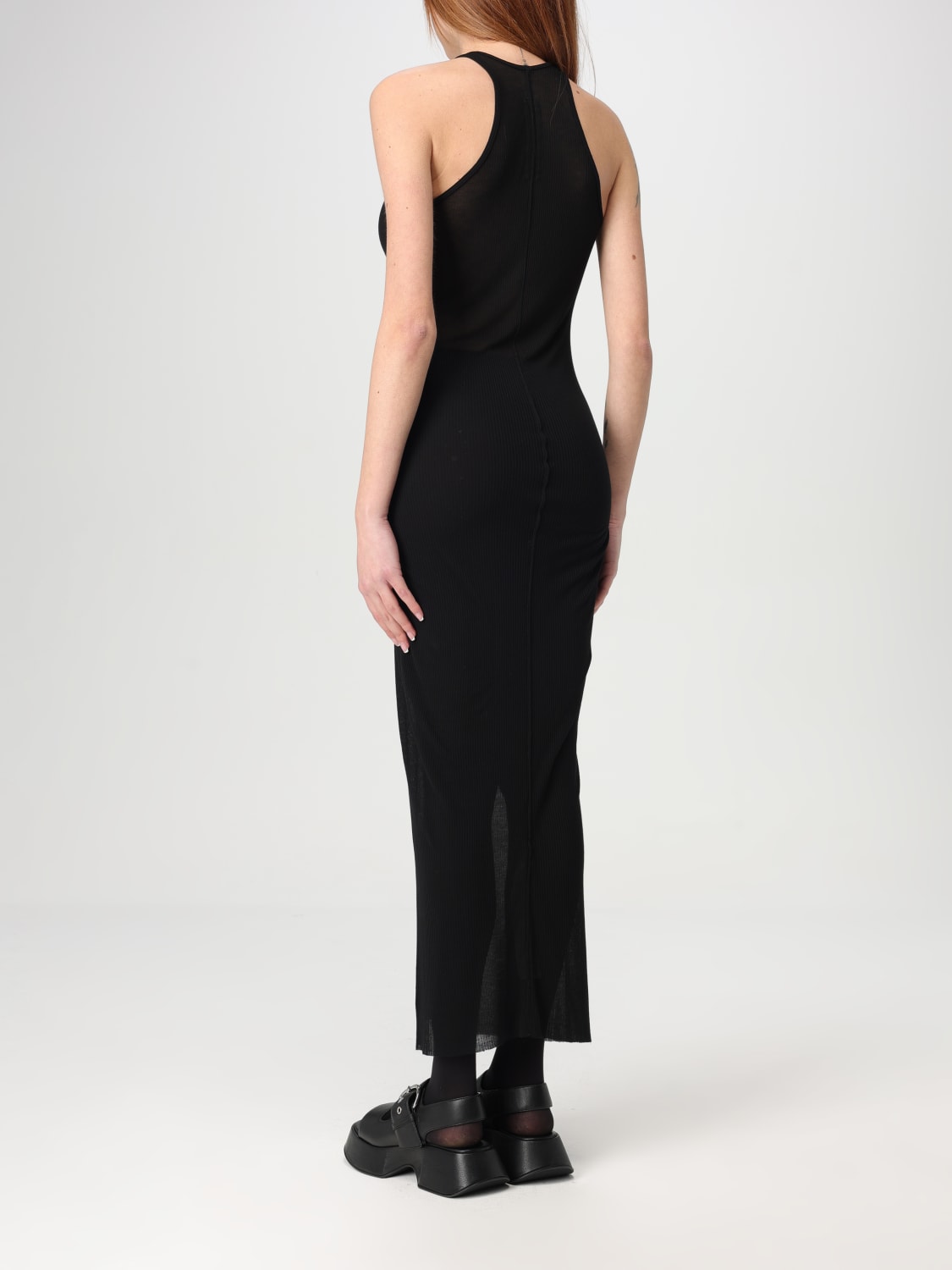 ワンピース RICK OWENS Woman Dress Black RP01E7549RC 09 Tank dress RICK OWENS RP01E7549 RC09 - Ancote