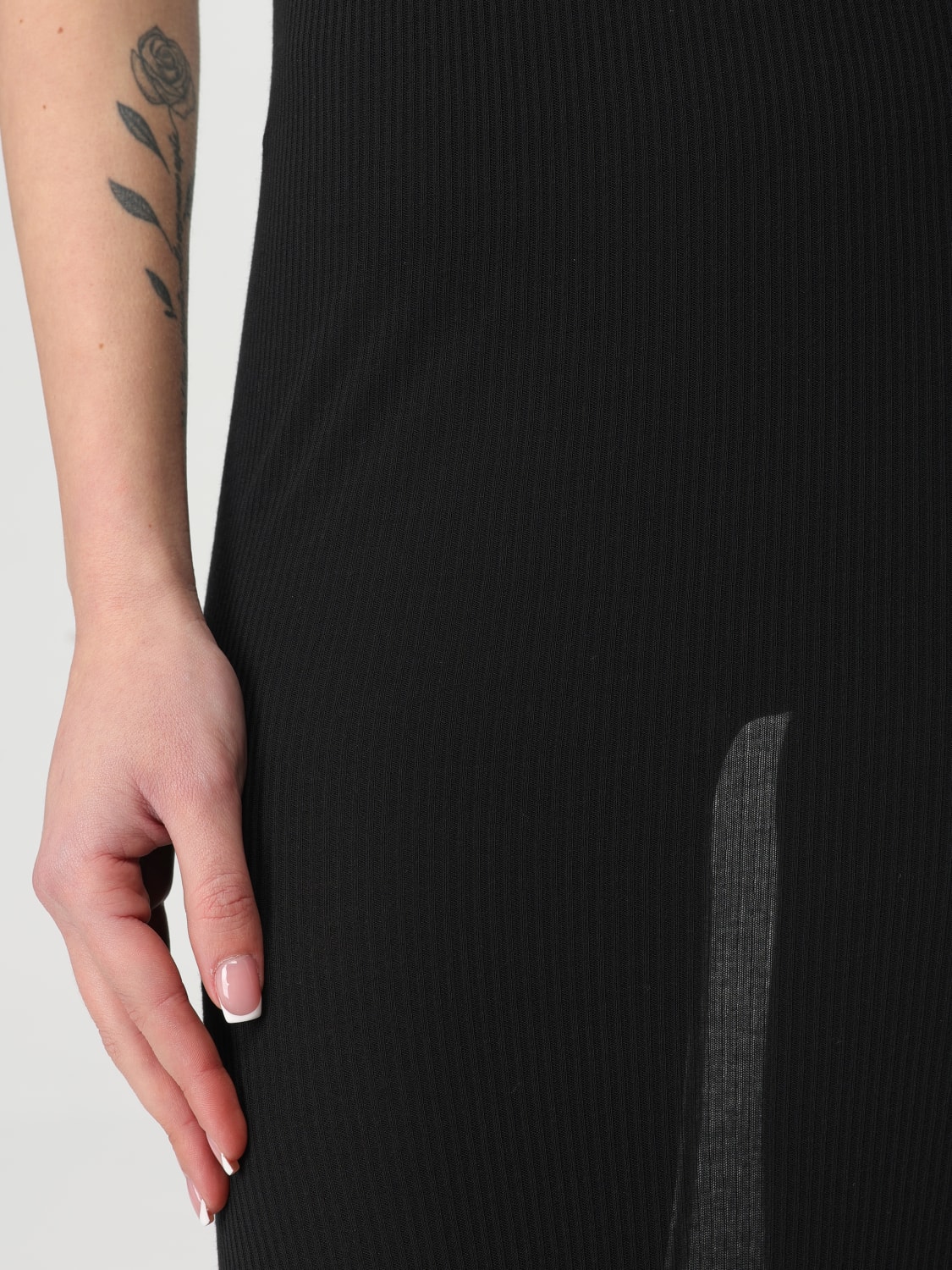 RICK OWENS ROBE: Robes femme Rick Owens, Noir - Img 5