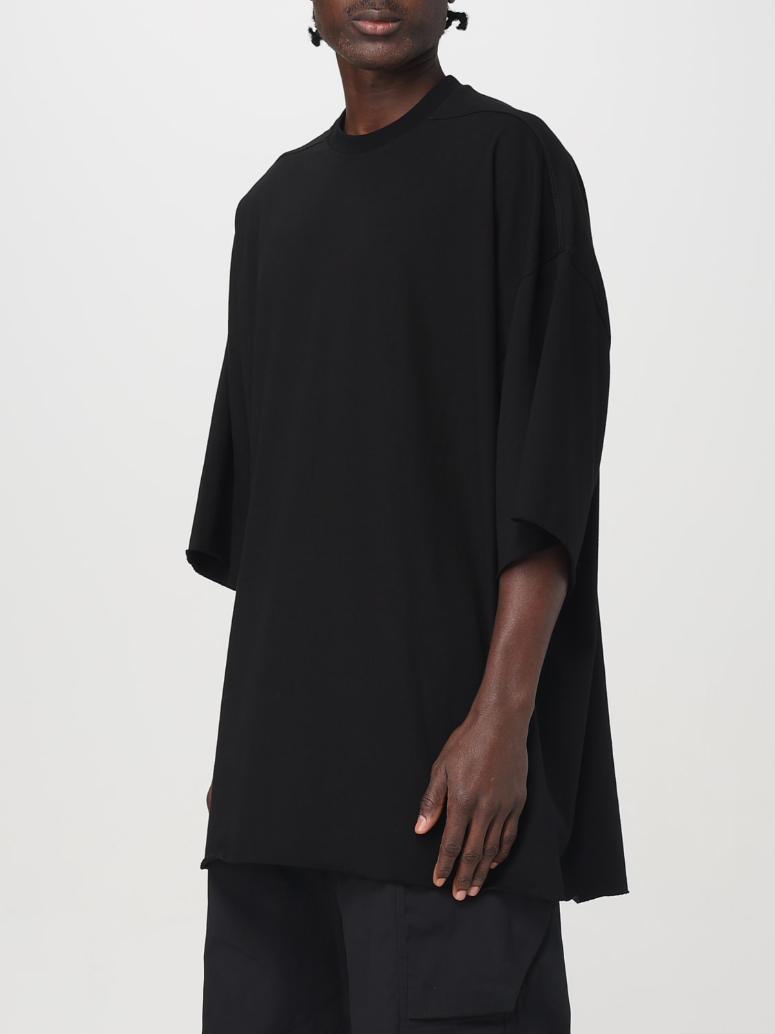 RICK OWENS T-SHIRT: T-shirt men Rick Owens, Black - Img 4