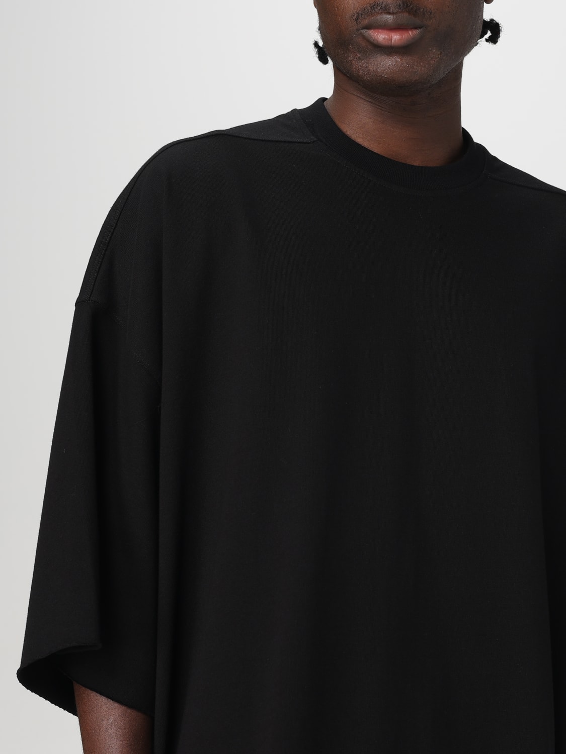 RICK OWENS T-SHIRT: T-shirt men Rick Owens, Black - Img 5