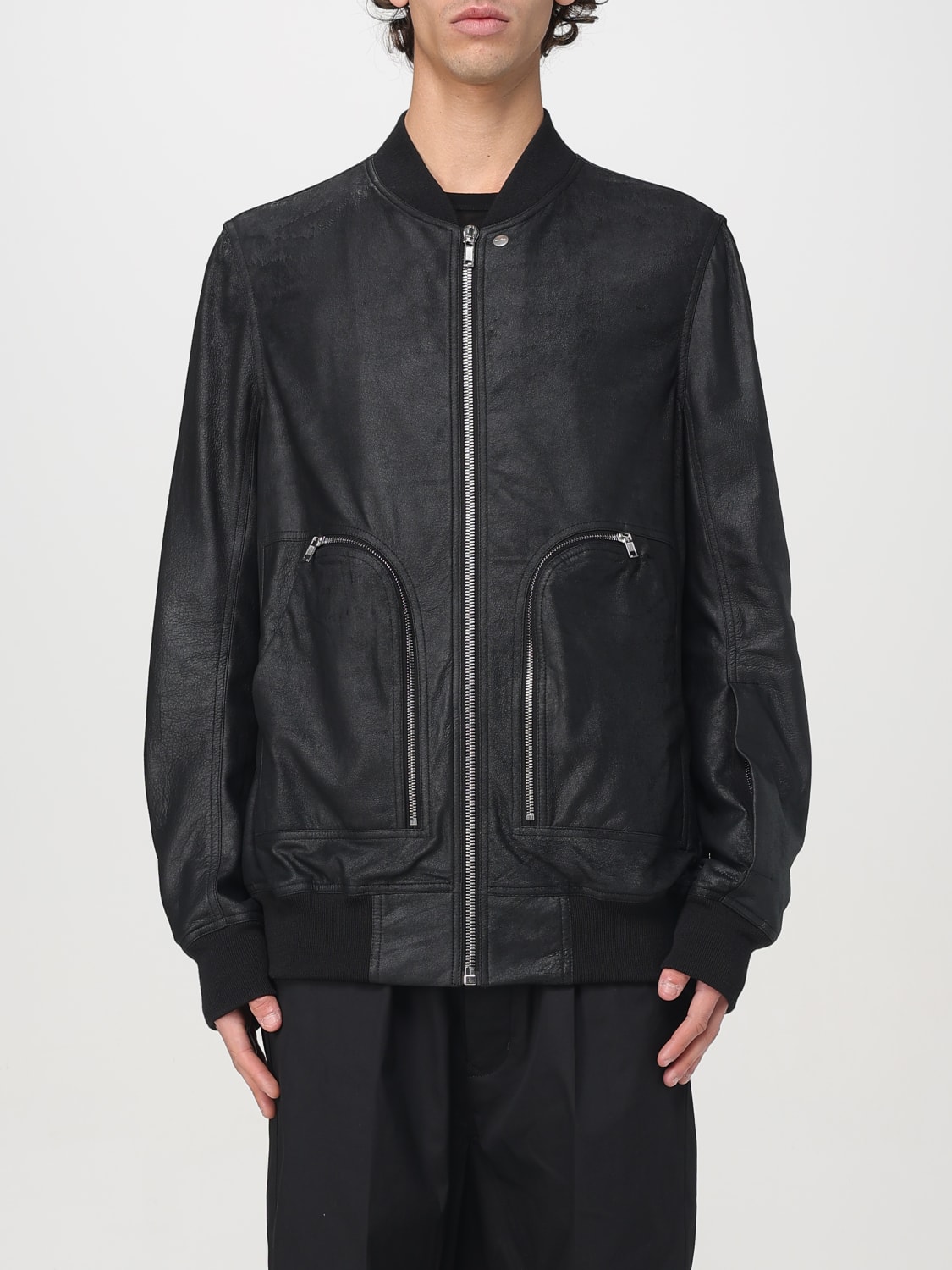 RICK OWENS JACKET: Coat men Rick Owens, Black - Img 1