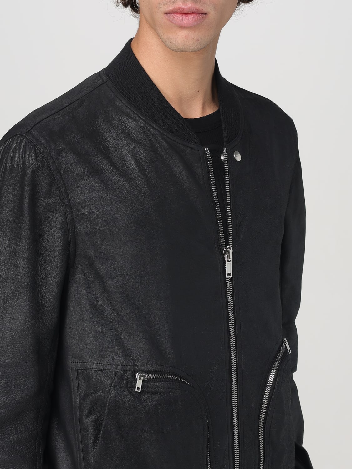 RICK OWENS JACKET: Coat men Rick Owens, Black - Img 5