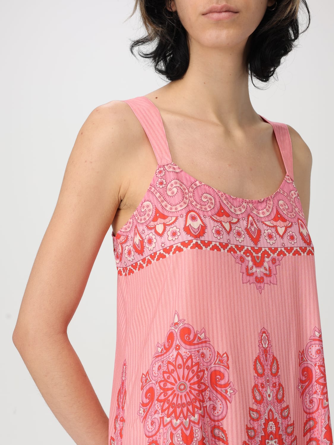 ワンピース ETRO Woman Dress Pink WRHA0030AK758 X0872 ETRO Woman Dress Pink WRHA0030AK758 X0872 (ETRO/ワンピース