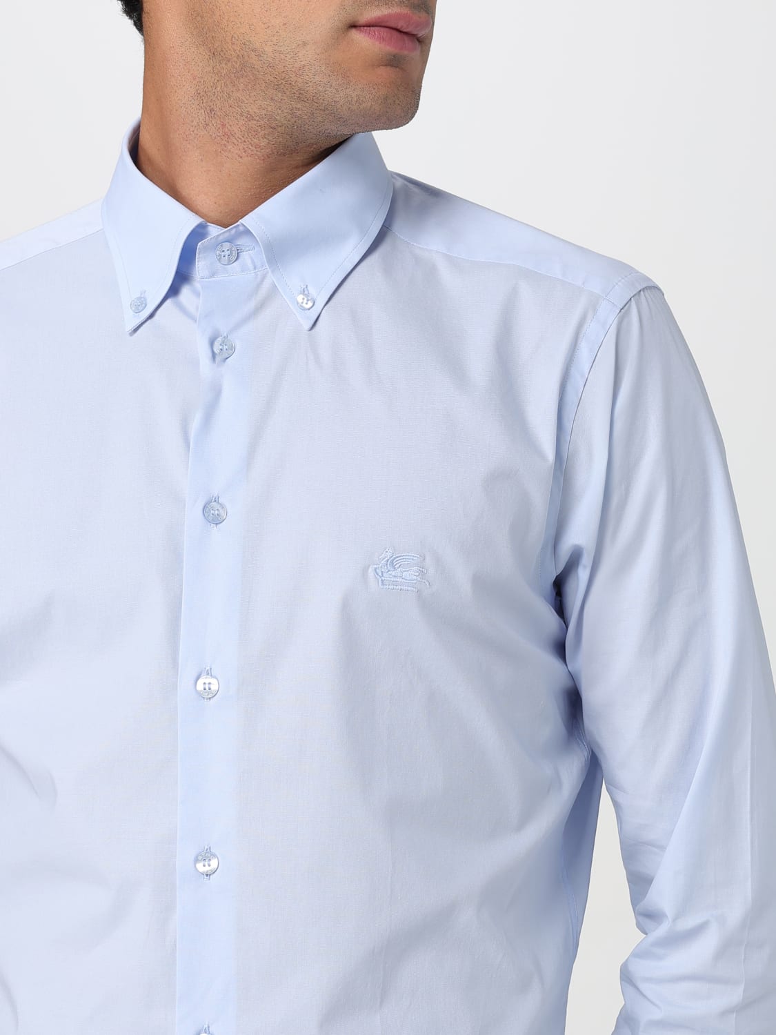 ETRO HEMD: Hemd herren Etro, Hellblau - Img 5