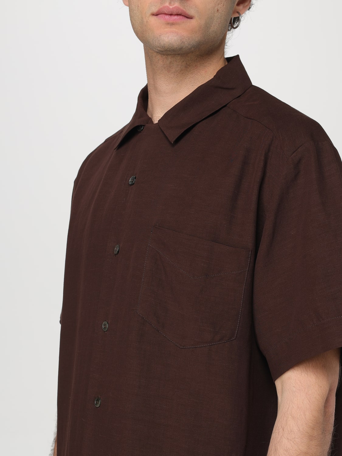 A.P.C. SHIRT: Shirt men A.P.C., Brown - Img 3
