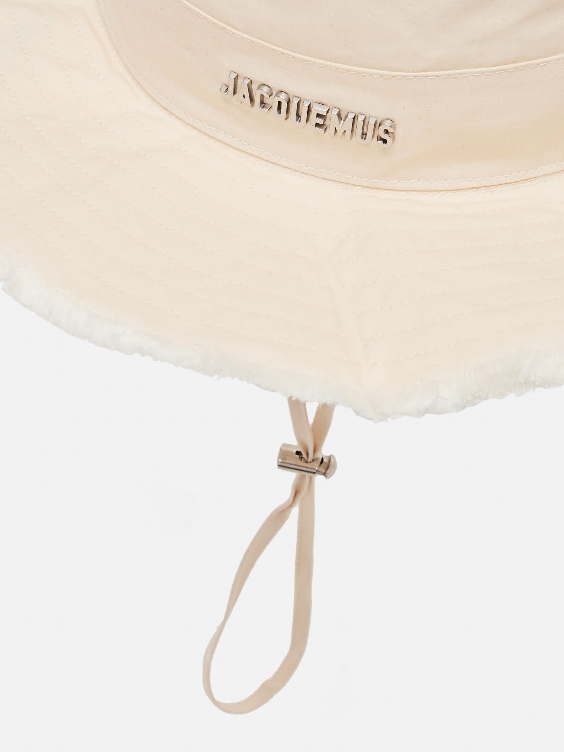 JACQUEMUS: Hat woman - White | Jacquemus hat 213AC0025001 online