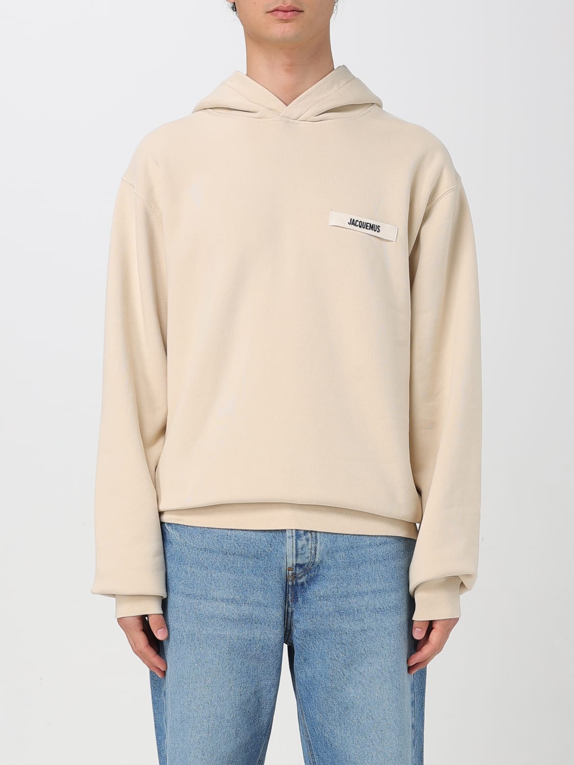 JACQUEMUS SWEATSHIRT: Sweatshirt men Jacquemus, Beige - Img 1