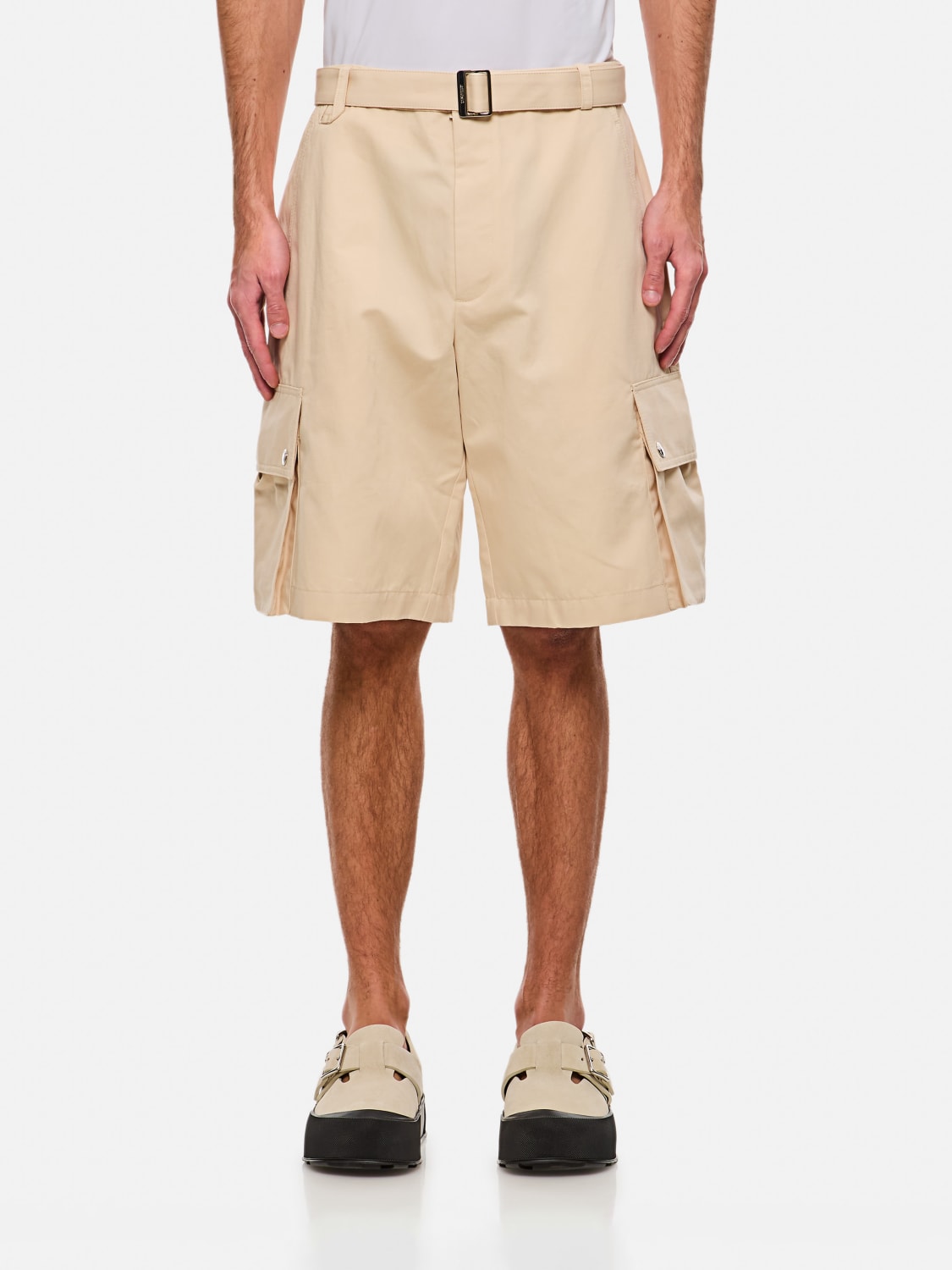 JACQUEMUS SHORTS: Short men Jacquemus, Beige - Img 1
