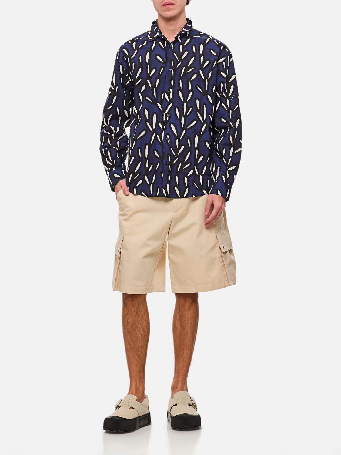 JACQUEMUS SHORTS: Short men Jacquemus, Beige - Img 2