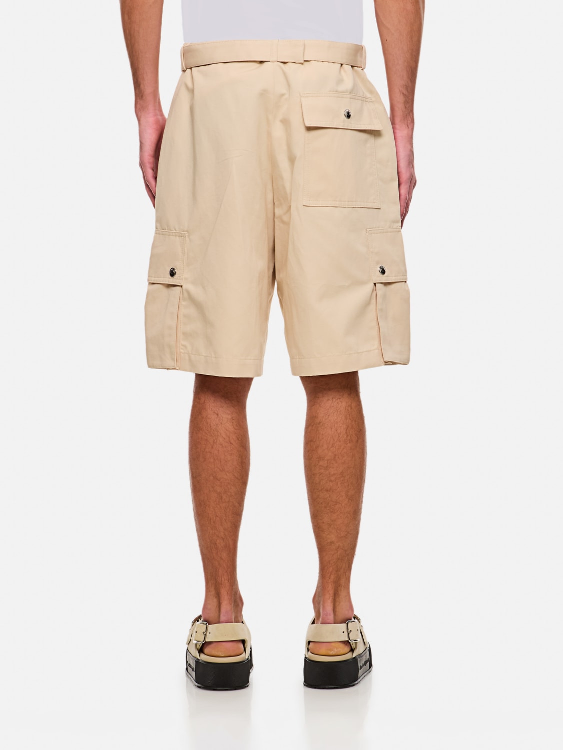 JACQUEMUS SHORTS: Short men Jacquemus, Beige - Img 3