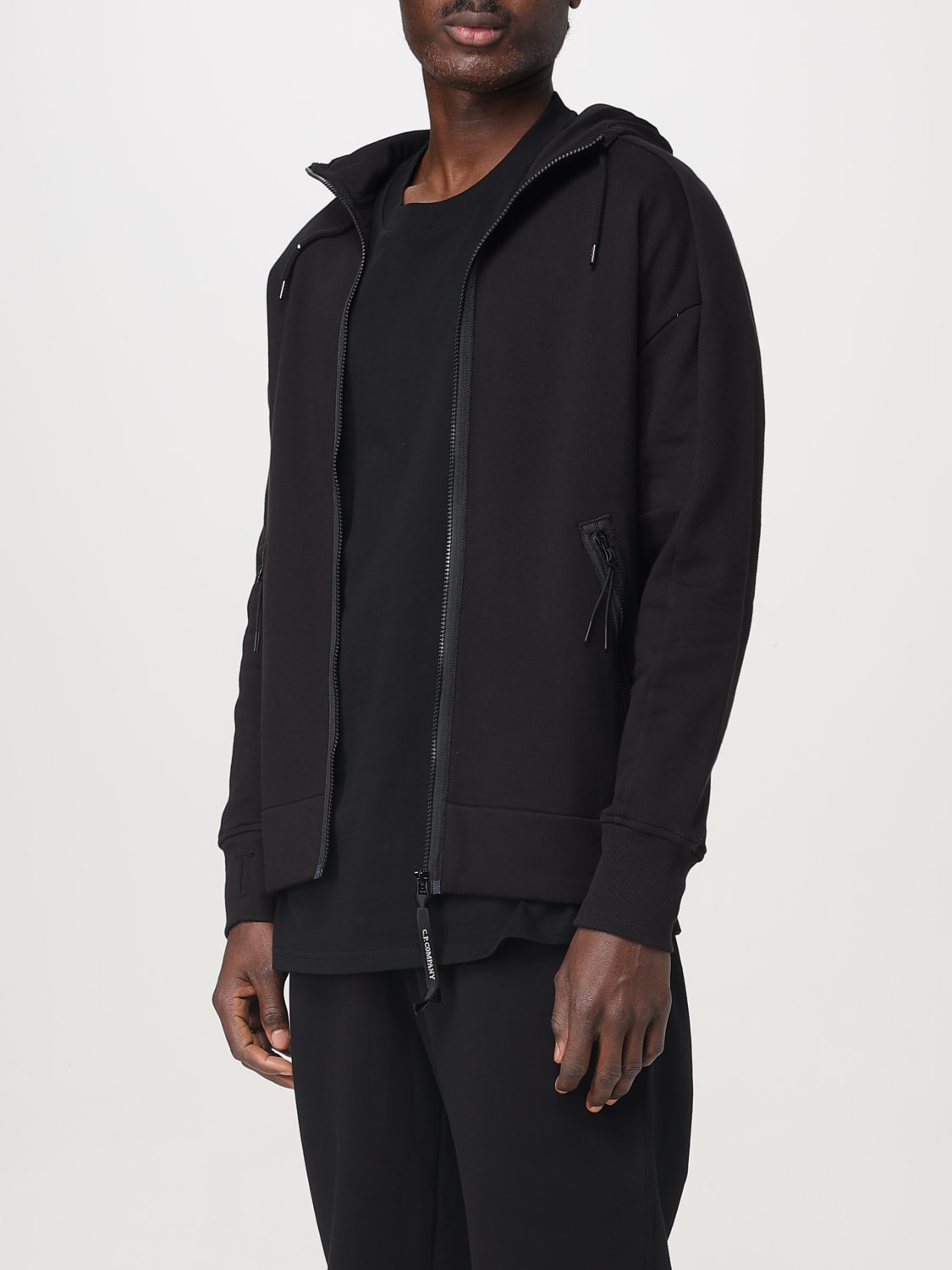 C.P. COMPANY SWEATSHIRT: Sweatshirt men C.P. Company, Black - Img 4