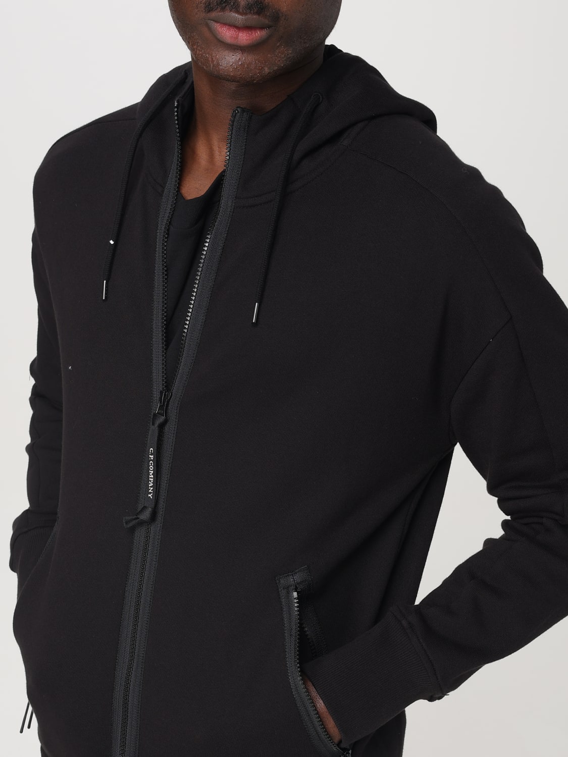 C.P. COMPANY SWEATSHIRT: Sweatshirt men C.P. Company, Black - Img 5