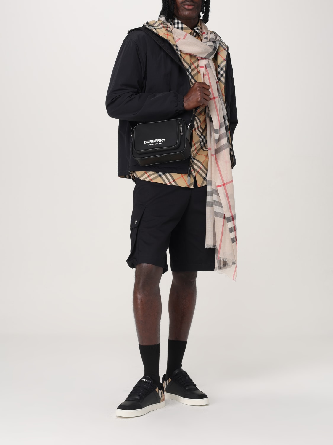 Tシャツ・カットソー Burberry FW25 Printed poplin shirt (8106165 B9368) Burberry FW25 Printed poplin shirt (8106165 B9368) (Burberry