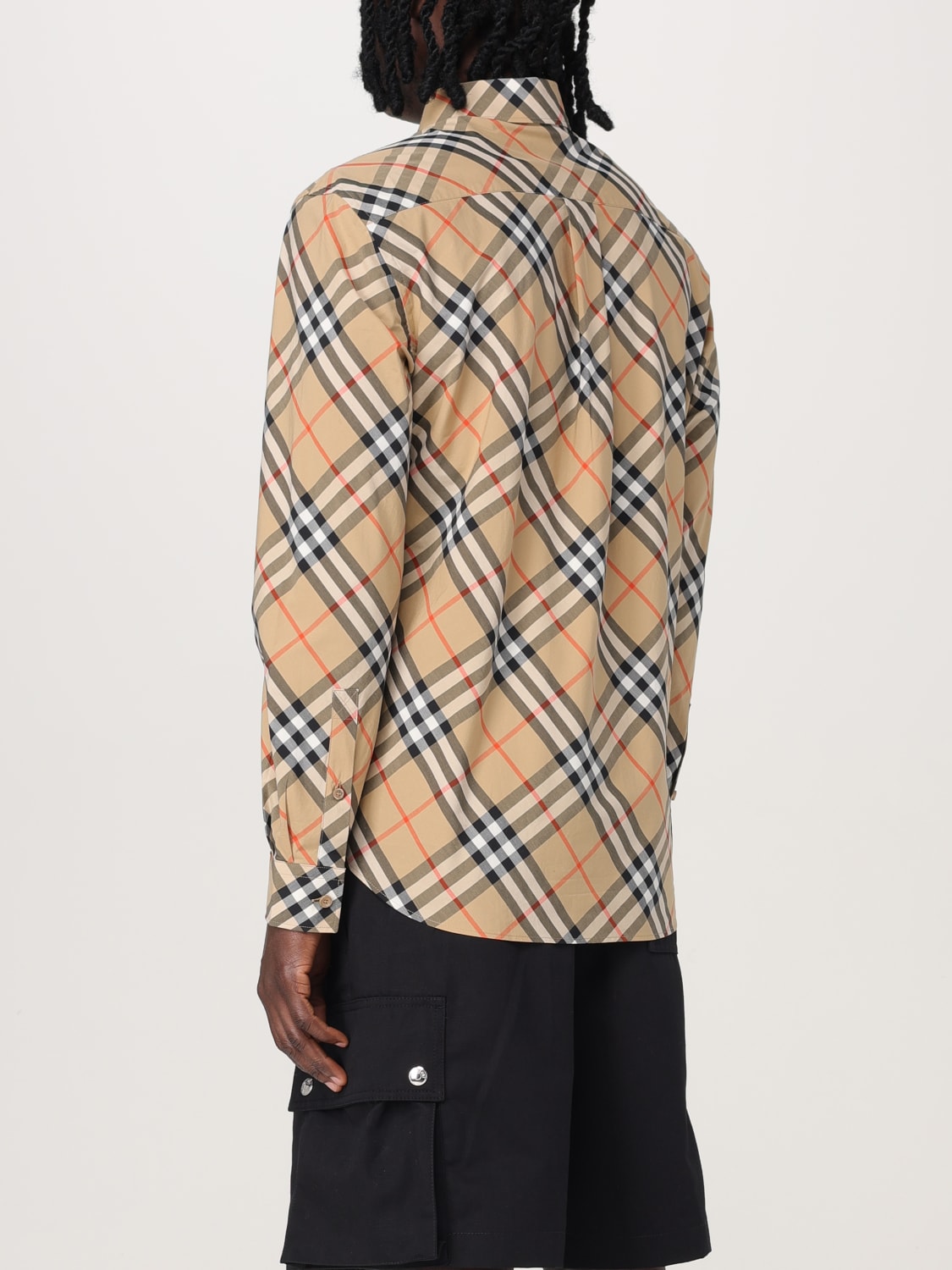 BURBERRY: T-shirt men - Nude | Burberry shirt 8106165 online