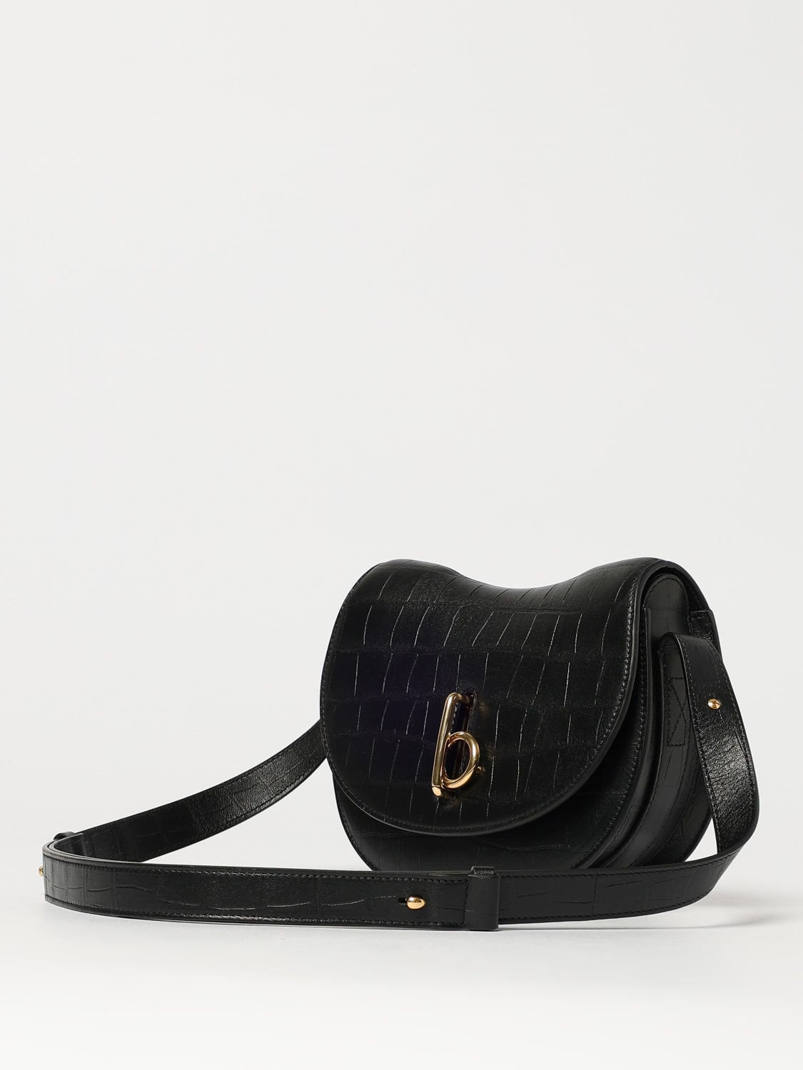 BURBERRY: Shoulder bag woman - Black | Burberry shoulder bag