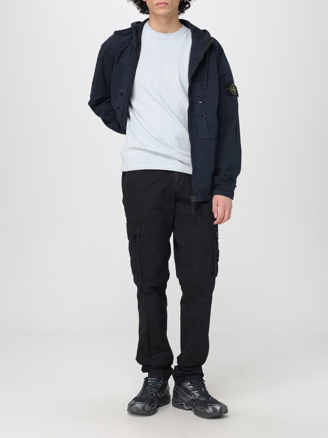 STONE ISLAND SWEATER: Sweater men Stone Island, Gnawed Blue - Img 2
