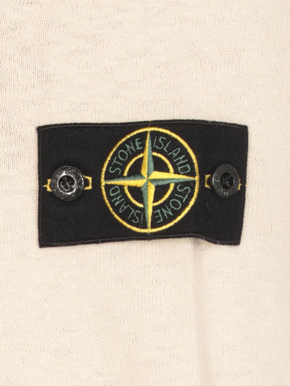 STONE ISLAND SWEATER: Sweater men Stone Island, Beige - Img 4