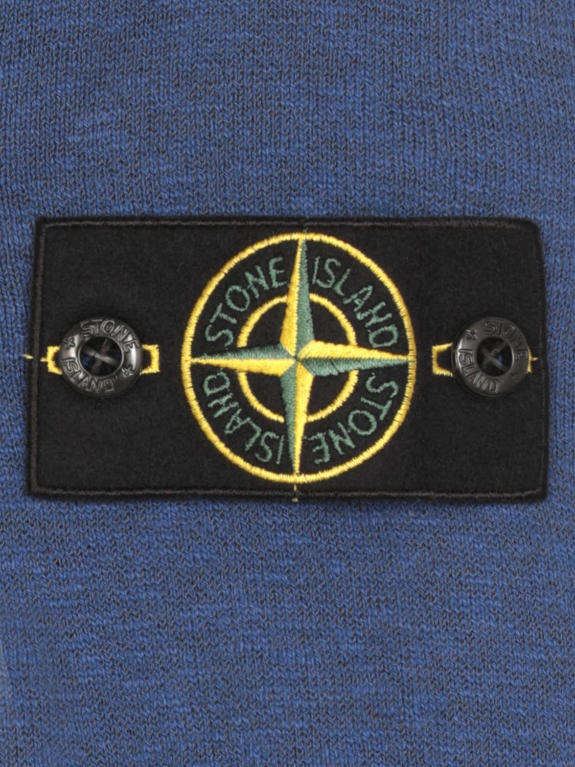 STONE ISLAND SWEATER: Sweater men Stone Island, Blue 1 - Img 3