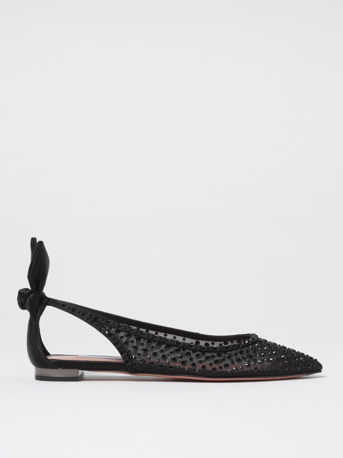 AQUAZZURA BALLET FLAT: Ballet flats woman Aquazzura, Black - Img 1