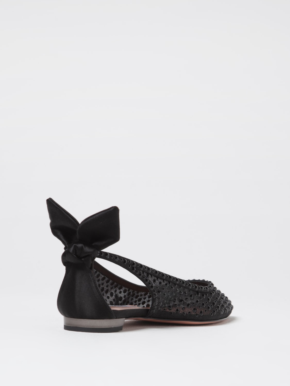 AQUAZZURA BALLET FLAT: Ballet flats woman Aquazzura, Black - Img 3