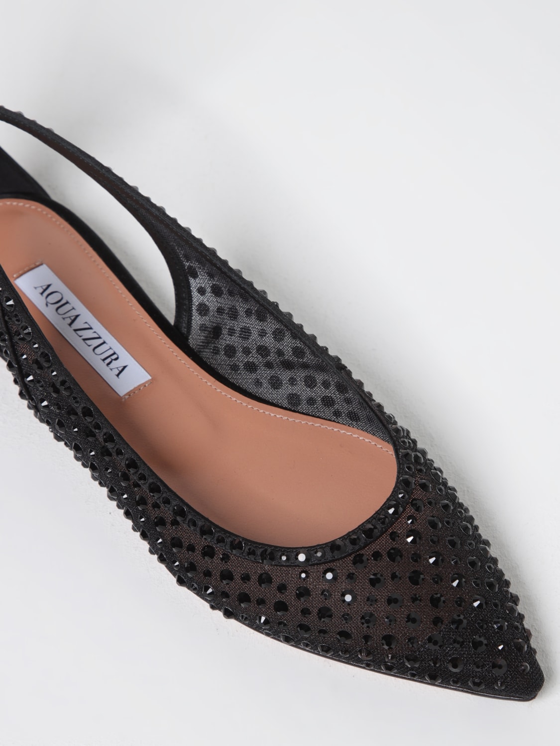 AQUAZZURA BALLET FLAT: Ballet flats woman Aquazzura, Black - Img 4