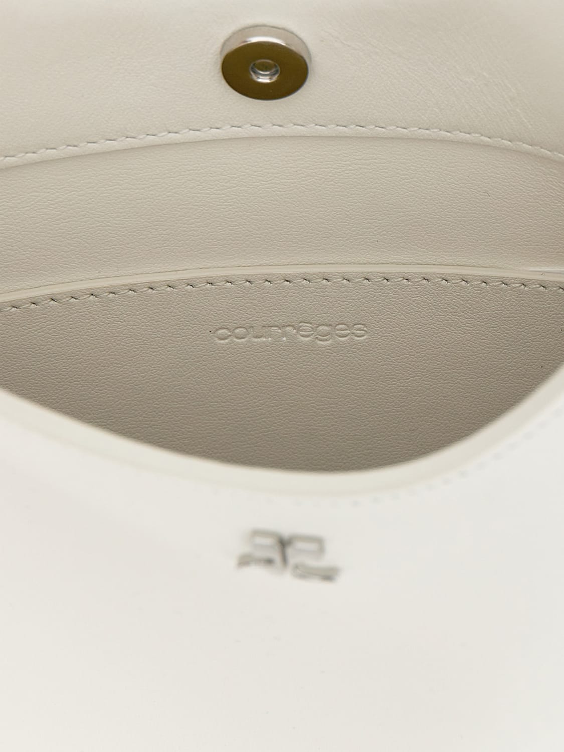 COURRÈGES HANDBAG: Handbag woman CourrÈges, White - Img 4