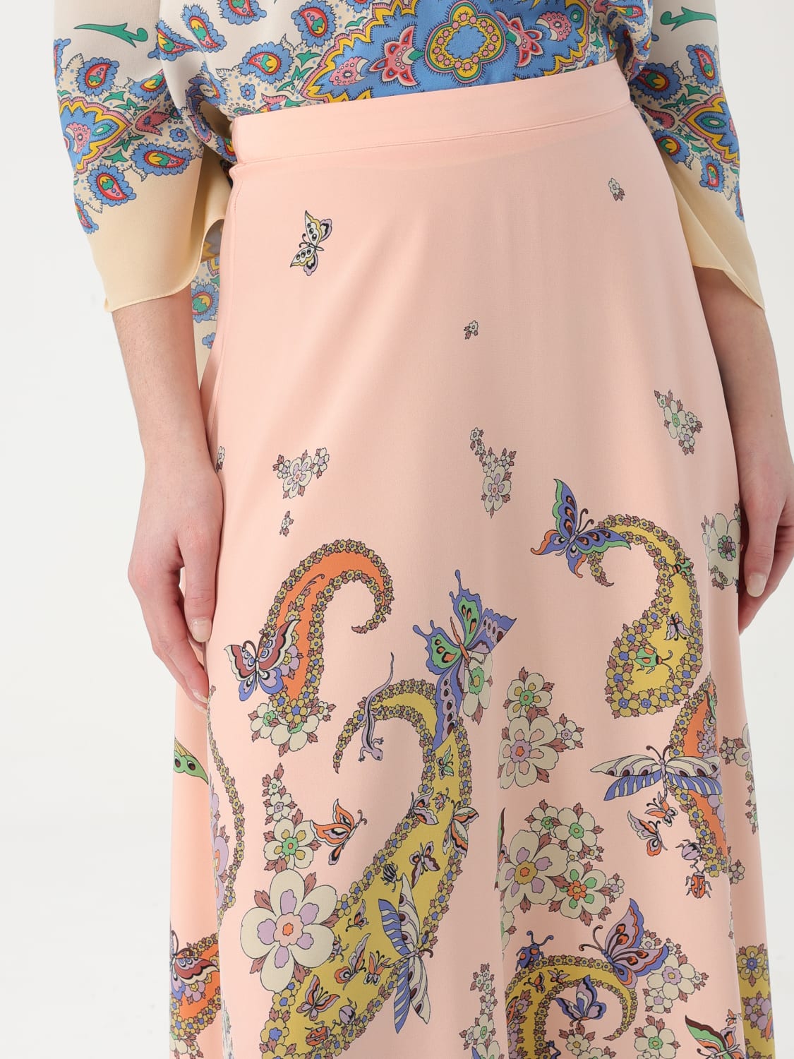 スカート ETRO WRFA0037.AK775 Skirts ETRO: Skirt woman - Pink | Etro skirt WRFA0037AK775 online